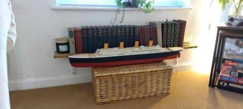 Occre Titanic model construction stages